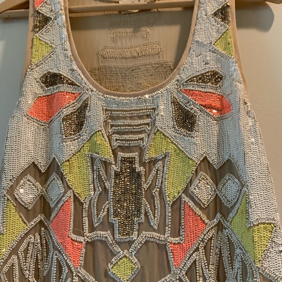 Needle & Thread Multicolor Embellished Mini Dress - Picture 6 of 10